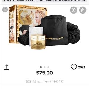 Peter Thomas Roth 24K Gold Pure Hair Mask & Bonnet